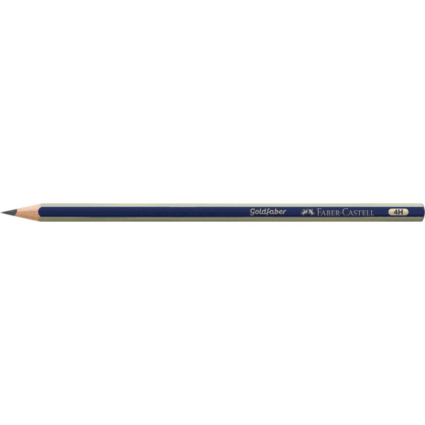 Crayon graphite - 4H - Gris - Goldfaber 1221 - Faber-Castell