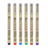 6 feutres - 0,45mm - Dessin - Esquisse - Manga - Plusieurs couleurs - Sakura - Pigma Micron