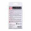 8 feutres - Gris - Dessin - Esquisse - Manga - Plusieurs mines - Sakura - Pigma Micron