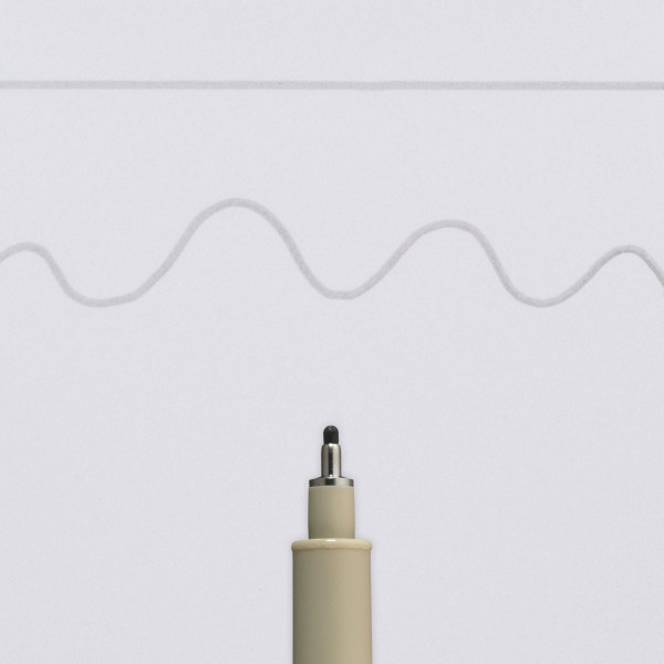 Feutre Pigma Micron 10 Sakura pointe fine 0.60mm gris froid clair