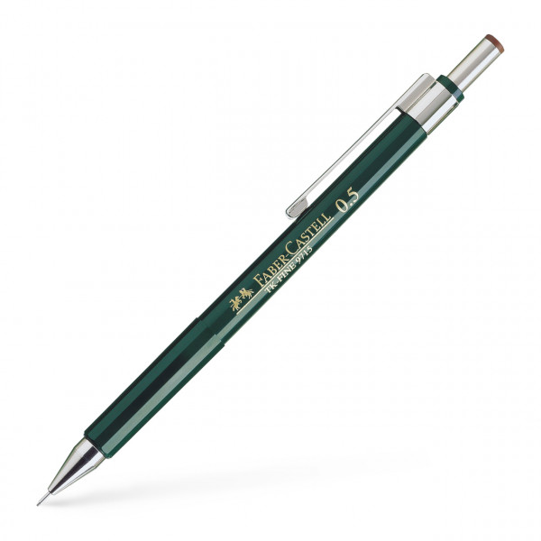 photo-Porte-mines - Rechargeable - Mine de 0,5mm - HB - Faber-Castell - TK-Fine 9715