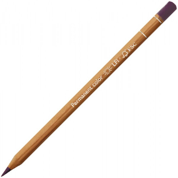 photo-Crayon de couleur - Aubergine clair - Carand'Ache - Luminance 6901