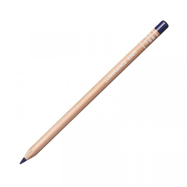 photo-Crayon de couleur - Bleu de Nîmes - Carand'Ache - Luminance 6901