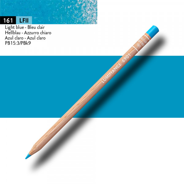 Crayon de couleur - Bleu clair - Caran d'Ache - Luminance 6901