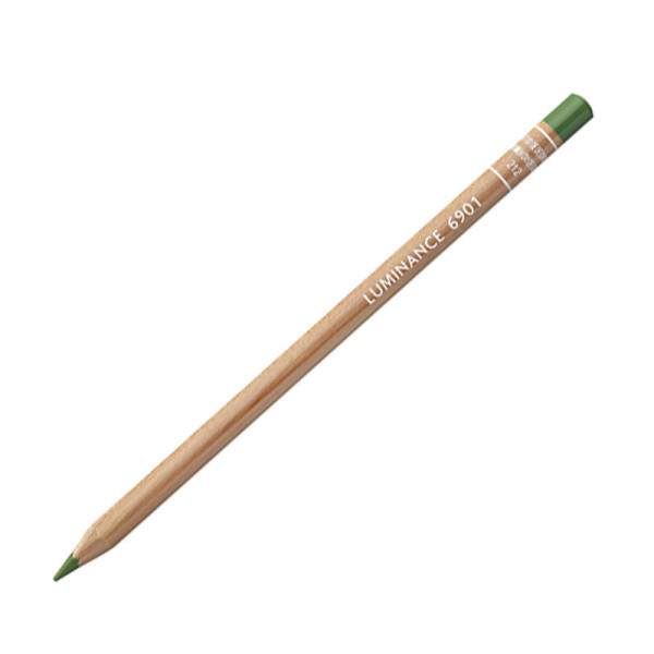 photo-Crayon de couleur - Vert oxyde de chrome - Carand'Ache - Luminance 6901
