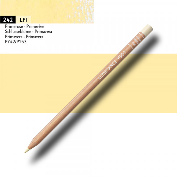 Crayon de couleur - Primevère - Caran d'Ache - Luminance 6901