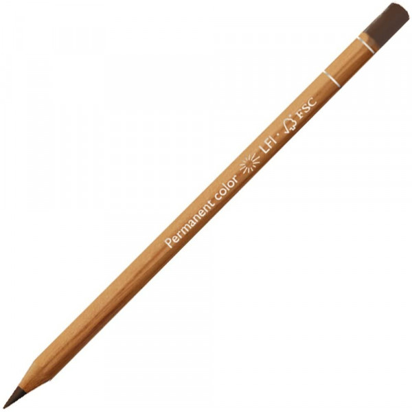 photo-Crayon de couleur - Marron sépia - Carand'Ache - Luminance 6901