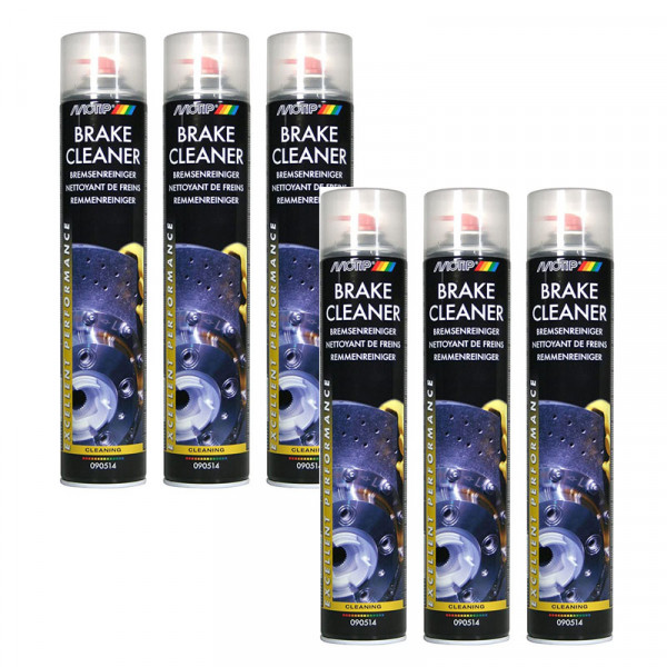 photo-6 bombes de produit nettoyant pour freins - Auto - Moto - 750 ml - Motip