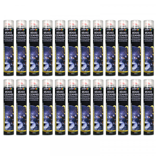 photo-24 bombes de produit nettoyant pour freins - Auto - Moto - 750 ml - Motip