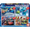 photo-4 puzzles - Disney - Cars - Toy Story - Némo - Monstre et compagnie - 50 80 100 et 150 pièces