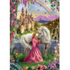 Puzzle - Licorne - Fée - Princesse - Château - 500 pièces - 34x48cm - Educa