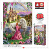 Puzzle - Licorne - Fée - Princesse - Château - 500 pièces - 34x48cm - Educa