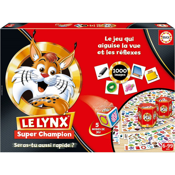 photo-Jeu de société - Le Lynx super champion - Pour toute la famille - Dès 6 ans