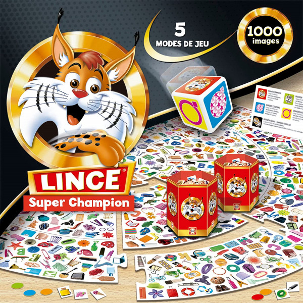 Jeu de société - Le Lynx super champion - Pour toute la famille - Dès 6 ans