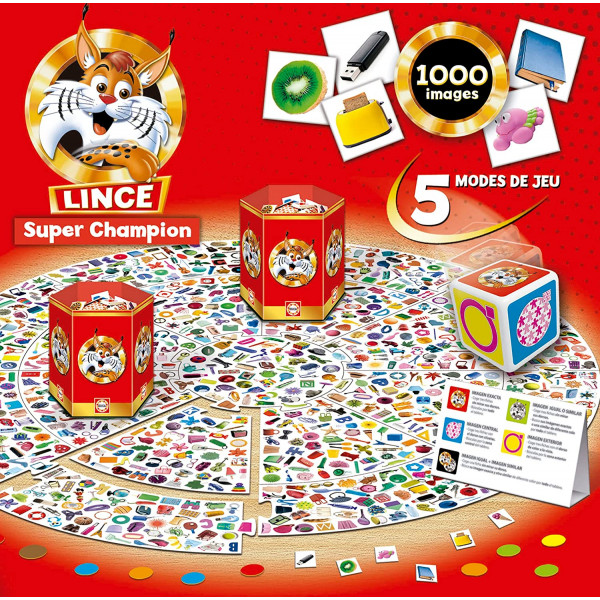 Jeu de société - Le Lynx super champion - Pour toute la famille - Dès 6 ans