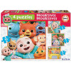 photo-Puzzles - Cocomelon dessin animée - Pour enfant de 3 ans - 4 modèles - Educa