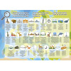 Puzzle - Carte de l'Europe - Animaux - Monuments - Jeu éducatif - 150 pièces - Dès 6 ans