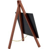 Mini chevalet en bois - Ardoise noire - 24x15cm - Menu - Décoration de table