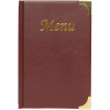 photo-Menu de restaurant - Protège menu - A5 - Couverture rouge - 8 pages