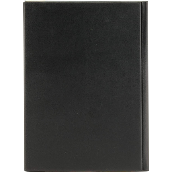 Menu de restaurant - Protège menu - A4 - Couverture noire - 8 pages