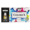 photo-Encre aquarelle - Pébéo - Colorex - 5 flacons de 45 ml - Couleurs primaires