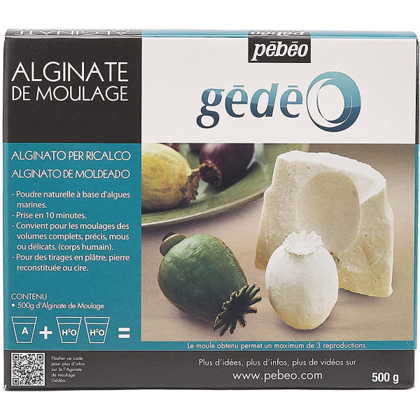 photo-Alginate de moulage - Résine - Pébéo - Gédéo - 500g - Décors - Objets