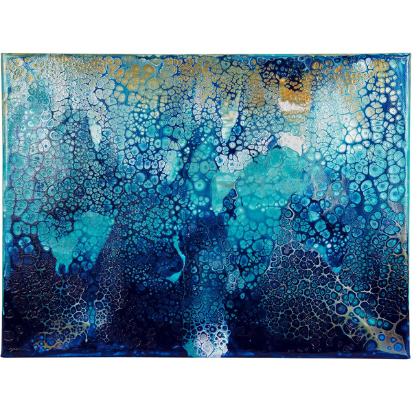 Pébéo - Pouring experiences - Peinture acrylique - Kit complet - 47 pièces