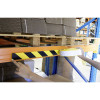 Mousse de protection plate - Jaune/Noir - Bande adhésive - 5000x60x10mm