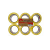 photo-6 rouleaux rubans adhésifs - Transparent - Silencieux - 100mx 48mm - 50 microns