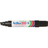 photo-Marqueur - Noir - Indélébile - Permanent - Pointe large - Tous supports - Artline100