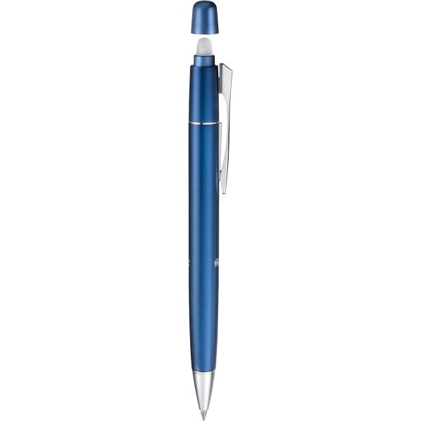 Frixion Ball LX Pilot stylo roller corps bleu encre gel bleue pointe moyenne