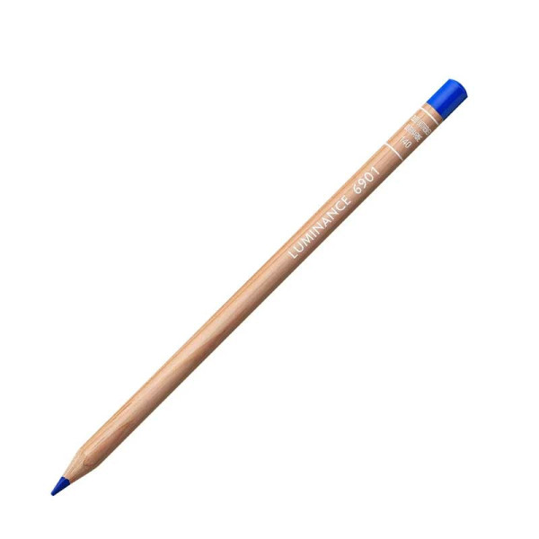photo-Crayon de couleur - Bleu Outremer - Carand'Ache - Luminance 6901