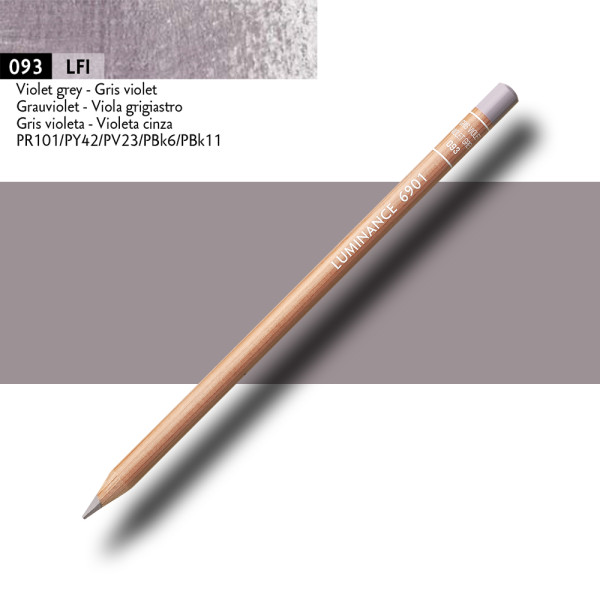 Crayon de couleur - Gris violet - Caran d'Ache - Luminance 6901