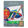 photo-12 crayons de couleur - Beaux-arts - Boîte métal - Cretacolor - Mega Color