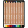 12 crayons de couleur - Beaux-arts - Boîte métal - Cretacolor - Mega Color