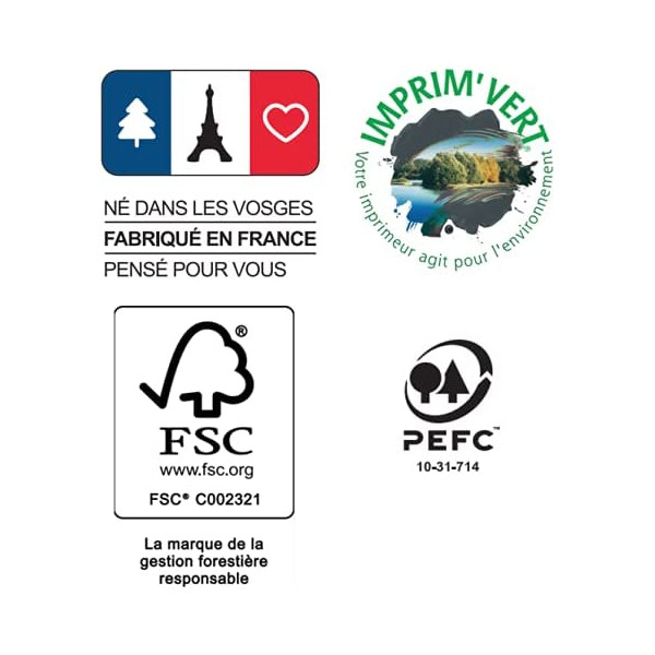 Recharge pour agenda - Exatime 17 - 2026/2027 - 18240E - Septembre à décembre