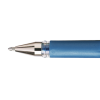 Stylo roller Uni-Ball Signo Broad Bleu métallisé