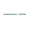 photo-Stylo encre gel vert métallique pointe moyenne 0,7mm UniBall Signo