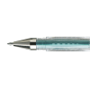 Stylo encre gel vert métallique pointe moyenne 0,7mm UniBall Signo