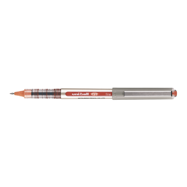 photo-Stylo roller orange Uni Ball EYE pointe fine 0,7mm
