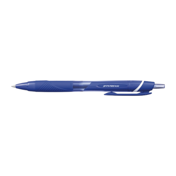 photo-Stylo roller - Bleu - Mine de 0,7mm - Rétractable - Uni-Ball - Jetstream Mix