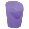 photo-Pot à crayons - Violet - 2 compartiments - Plastique - 12,5x9cm - Esselte
