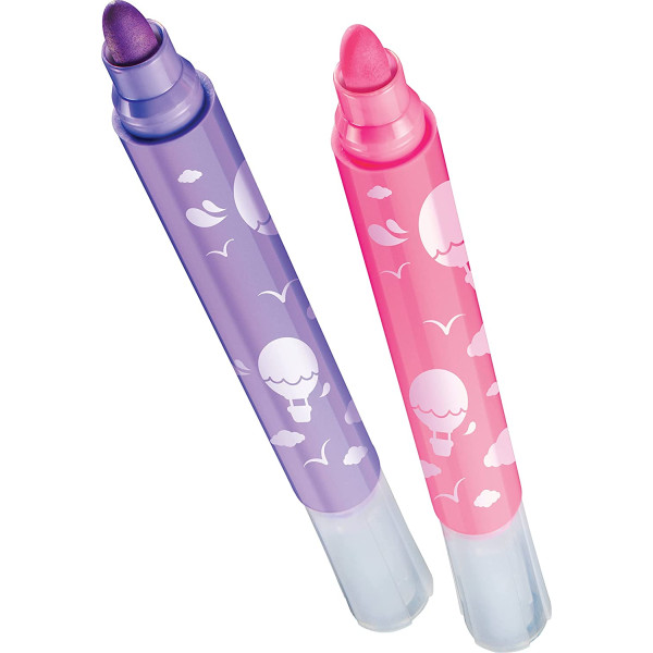 Feutres Maped Deepsea Paradise - 12 Pièces, Pointe 0,8 Mm, Encre Lavable, Forme Triangulaire Ergonomique - 4