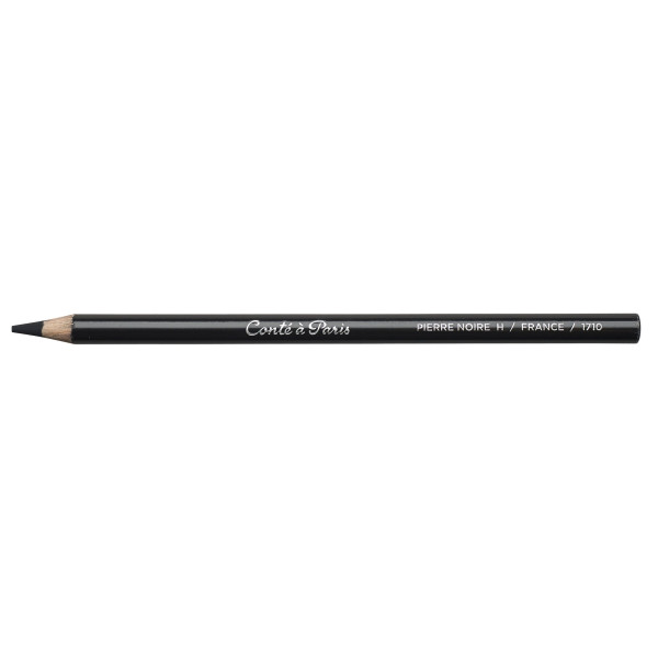 photo-Crayon - Pierre noire - H - Esquisse - Conté à Paris