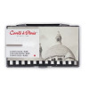 photo-Carrés esquisse - Blanc - Dessin - Esquisse - Boîte de 12 - Conté à Paris