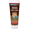 photo-Tube de pâte à bois - Pour reboucher trous fentes fissures - Teinte bois foncé - Sans odeur - 250G