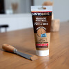 Tube de pâte à bois - Pour reboucher trous fentes fissures - Teinte bois foncé - Sans odeur - 250G