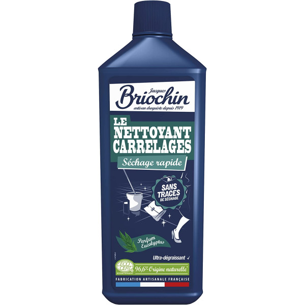 photo-Nettoyant pour carrelage - Parfum frais eucalyptus - Naturel - Briochin - 1L