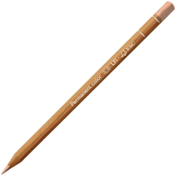 photo-Crayon de couleur - Ocre brûlée 10% - Caran d'Ache - Luminance 6901