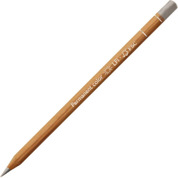 photo-Crayon de couleur - Gris français 10% - Caran d'Ache - Luminance 6901